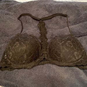 Black PINK VS Front Closure Bra